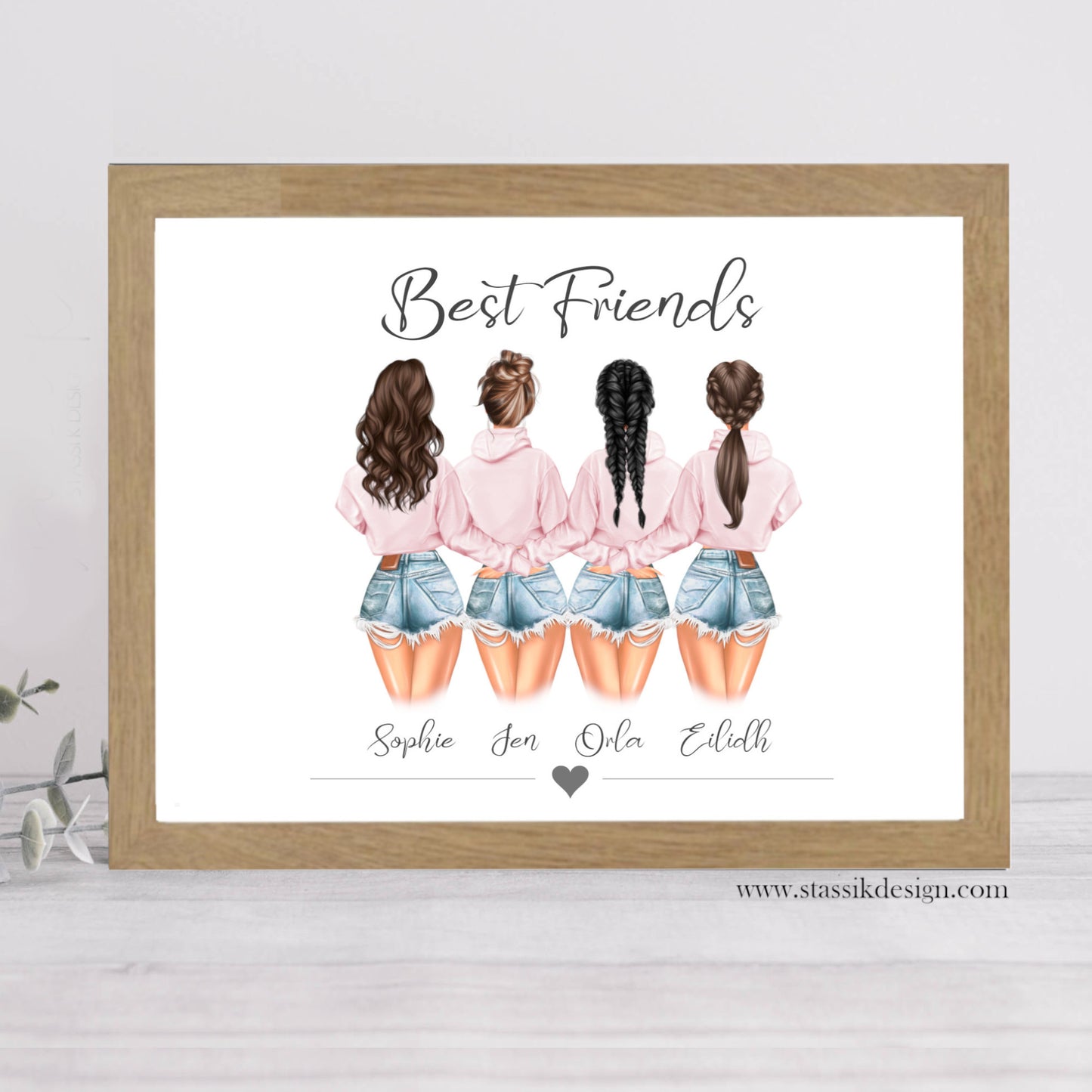 Best Friend Group Print