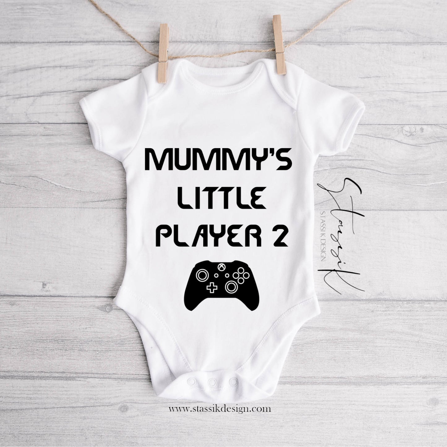 Gamer Baby Vest - Little Player 2